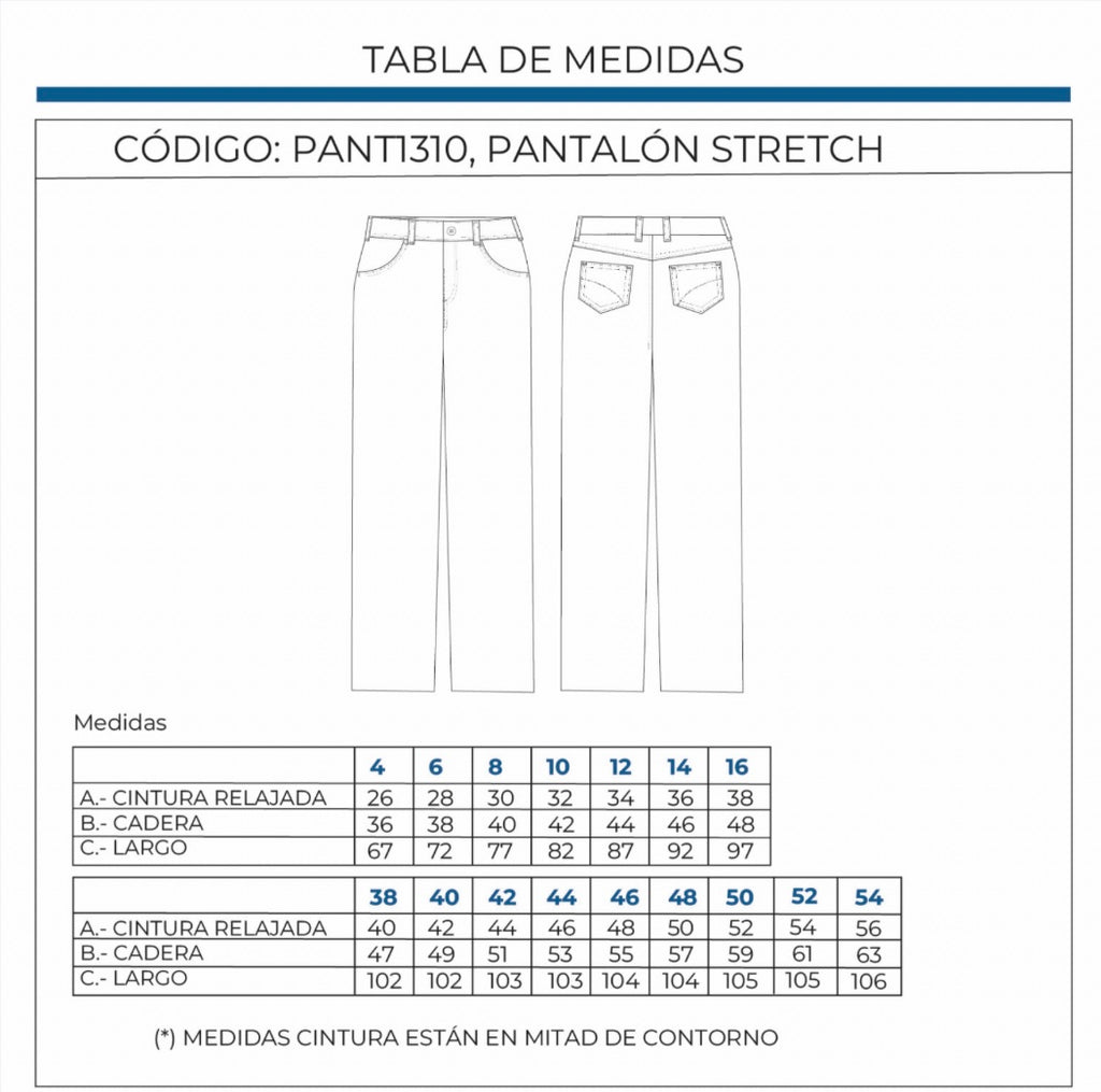 Pantalón Escolar Azul Marino