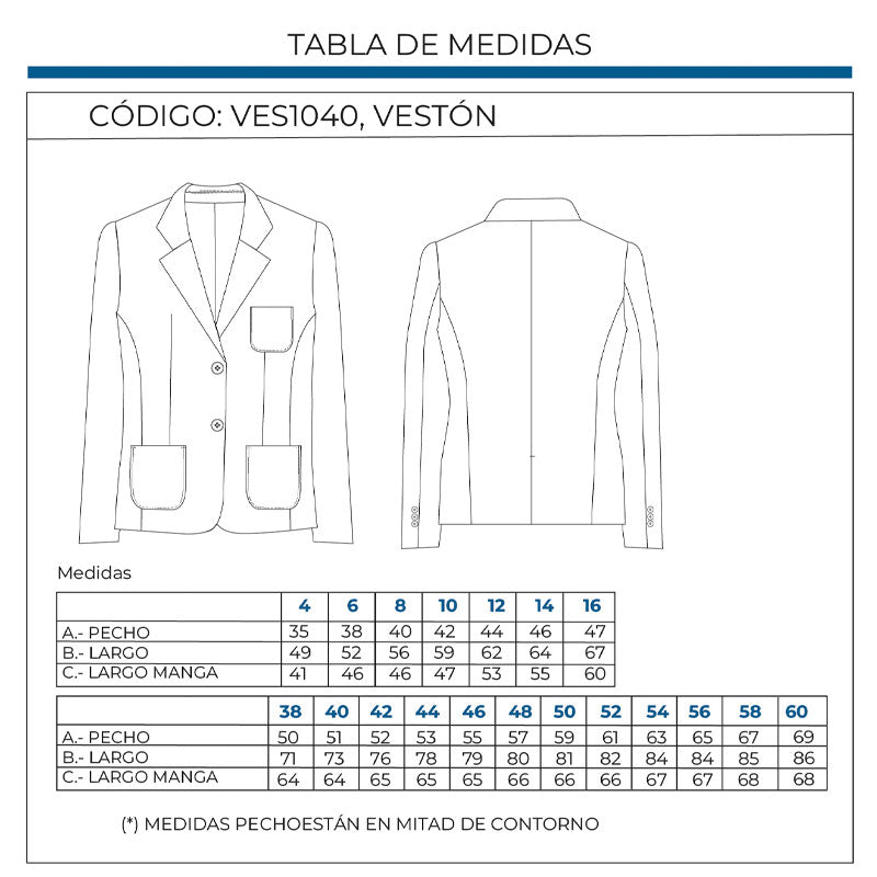 Vestón Escolar Clásico Casimir