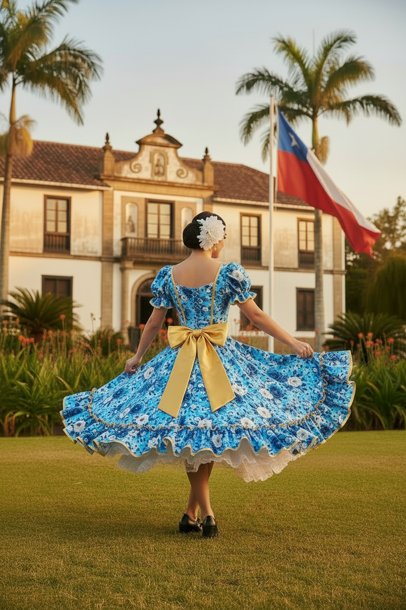 Huasa de espaldas
