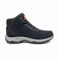 Zapatilla outdoor negra - lateral derecha