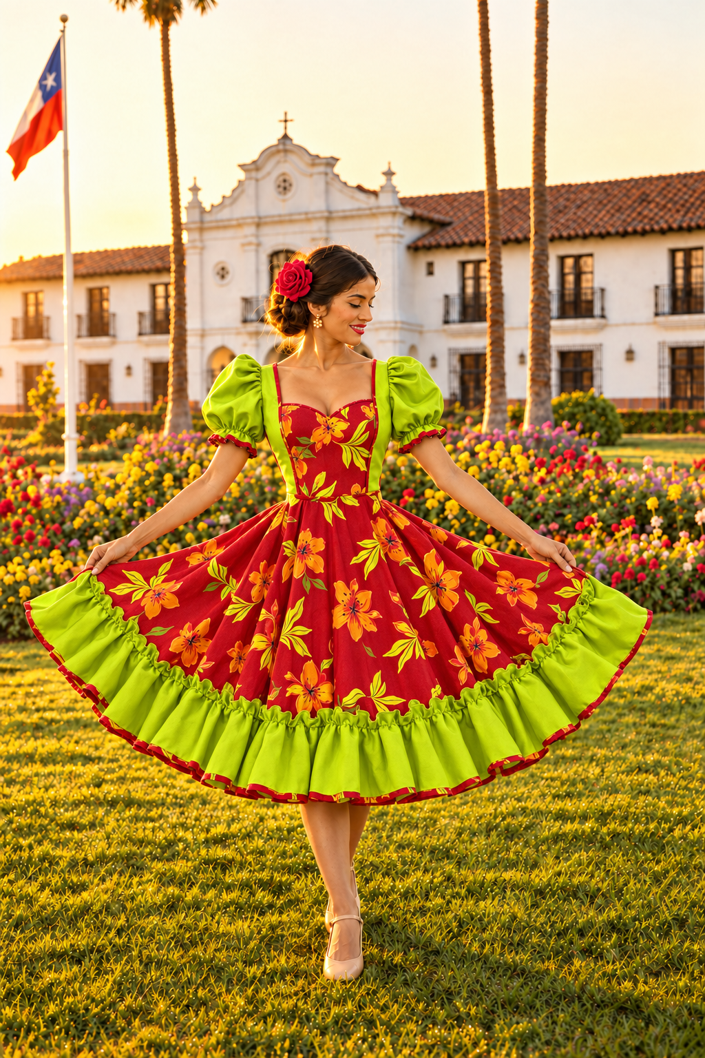 Vestido Rojo Réplica