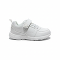 Zapatilla blanca con osito vista lateral