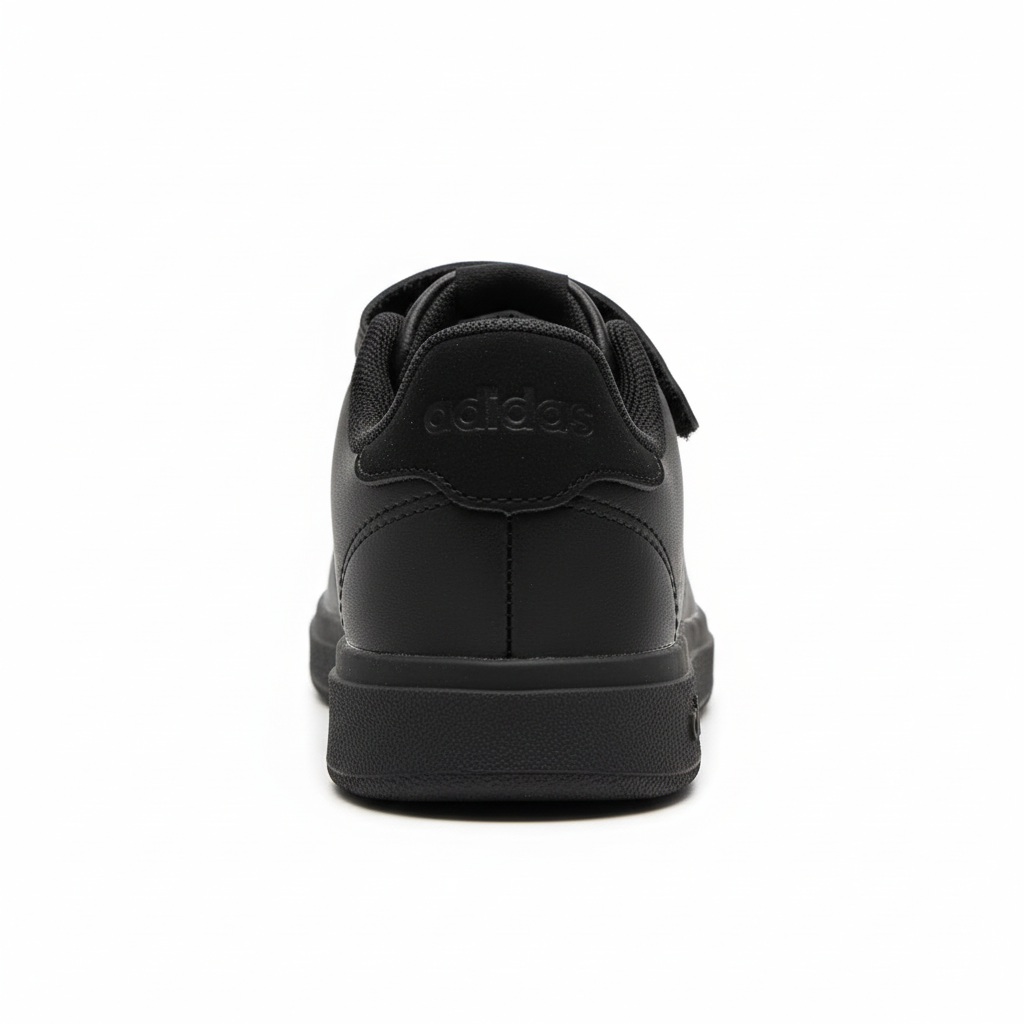 Zapatilla con velcro vista trasera
