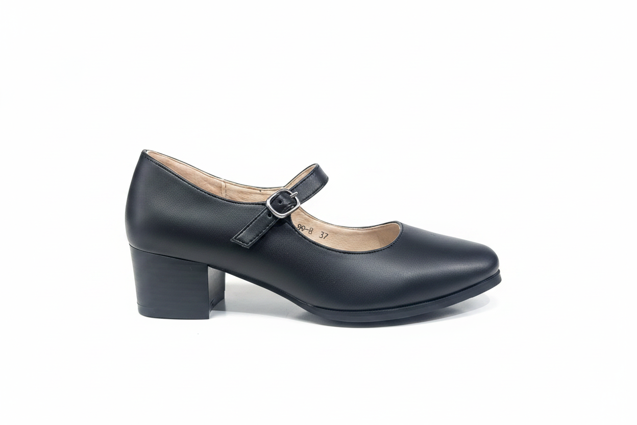 Zapato Mary Jane fondo blanco